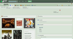 Desktop Screenshot of korinto.deviantart.com