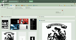 Desktop Screenshot of hweb21.deviantart.com
