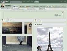 Tablet Screenshot of nawarico.deviantart.com