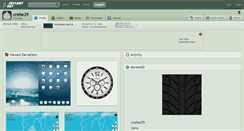 Desktop Screenshot of crehe29.deviantart.com