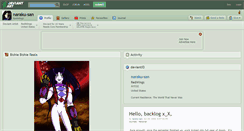 Desktop Screenshot of naraku-san.deviantart.com