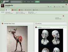 Tablet Screenshot of jesseberlin.deviantart.com