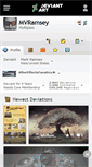 Mobile Screenshot of mvramsey.deviantart.com