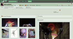 Desktop Screenshot of darkwayfarer.deviantart.com