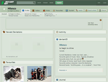 Tablet Screenshot of nitesco.deviantart.com