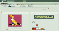 Desktop Screenshot of amazingdx.deviantart.com