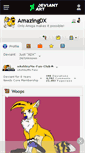 Mobile Screenshot of amazingdx.deviantart.com