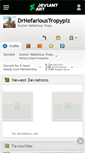 Mobile Screenshot of drnefarioustropyplz.deviantart.com