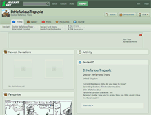 Tablet Screenshot of drnefarioustropyplz.deviantart.com