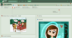 Desktop Screenshot of drawingmaika.deviantart.com