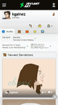 Mobile Screenshot of kgainez.deviantart.com