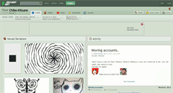 Desktop Screenshot of chibo-kitsune.deviantart.com