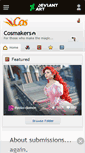 Mobile Screenshot of cosmakers.deviantart.com