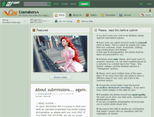Tablet Screenshot of cosmakers.deviantart.com