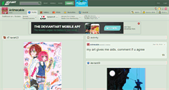 Desktop Screenshot of animecakie.deviantart.com