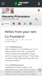 Mobile Screenshot of heavenly-princesses.deviantart.com