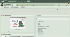 Desktop Screenshot of curiouslyem.deviantart.com