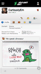 Mobile Screenshot of curiouslyem.deviantart.com