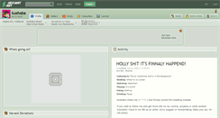 Desktop Screenshot of kushaba.deviantart.com
