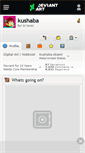 Mobile Screenshot of kushaba.deviantart.com