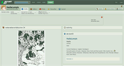 Desktop Screenshot of nadialampis.deviantart.com