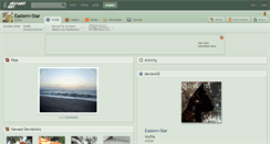 Desktop Screenshot of eastern-star.deviantart.com