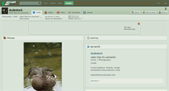 Desktop Screenshot of dudestock.deviantart.com