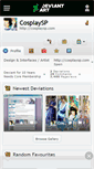 Mobile Screenshot of cosplaysp.deviantart.com