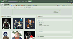Desktop Screenshot of cantimon.deviantart.com