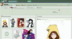 Desktop Screenshot of cafekun.deviantart.com