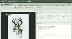 Desktop Screenshot of kimablack.deviantart.com