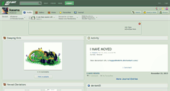 Desktop Screenshot of ikasama.deviantart.com