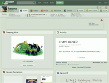 Tablet Screenshot of ikasama.deviantart.com