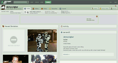 Desktop Screenshot of demyxxigbar.deviantart.com