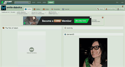 Desktop Screenshot of emilie-diabolica.deviantart.com