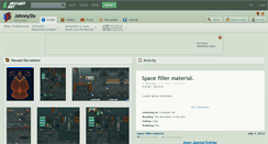 Desktop Screenshot of johnnysix.deviantart.com