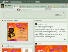 Tablet Screenshot of mocallio2.deviantart.com