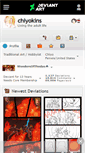 Mobile Screenshot of chiyokins.deviantart.com