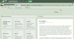 Desktop Screenshot of blood-red-shadow.deviantart.com