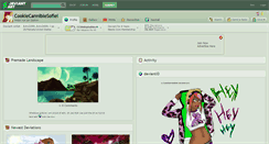 Desktop Screenshot of cookiecanniblesofiel.deviantart.com