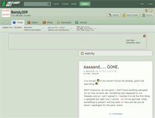 Tablet Screenshot of bonsly209.deviantart.com