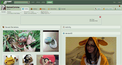 Desktop Screenshot of monaxcorona.deviantart.com