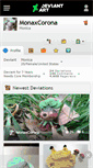Mobile Screenshot of monaxcorona.deviantart.com