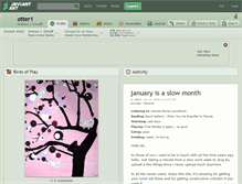 Tablet Screenshot of otter1.deviantart.com