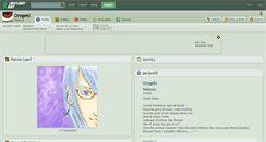Desktop Screenshot of oregeki.deviantart.com