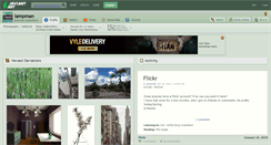 Desktop Screenshot of lampman.deviantart.com
