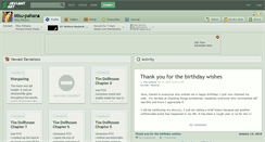 Desktop Screenshot of misu-pahana.deviantart.com