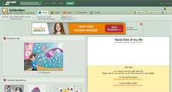 Desktop Screenshot of goldenmew.deviantart.com