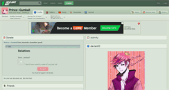 Desktop Screenshot of prince--gumball.deviantart.com