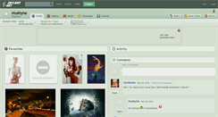 Desktop Screenshot of mushyna.deviantart.com